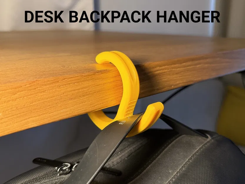 Móc Treo Balo Gắn Cạnh Bàn - Image 1