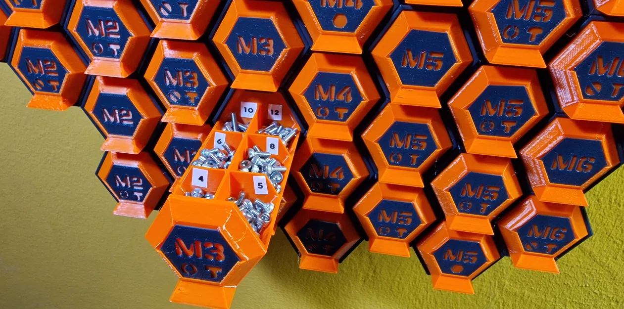 ModHive - Hệ thống khay chứa đồ module lục giác - Image 11