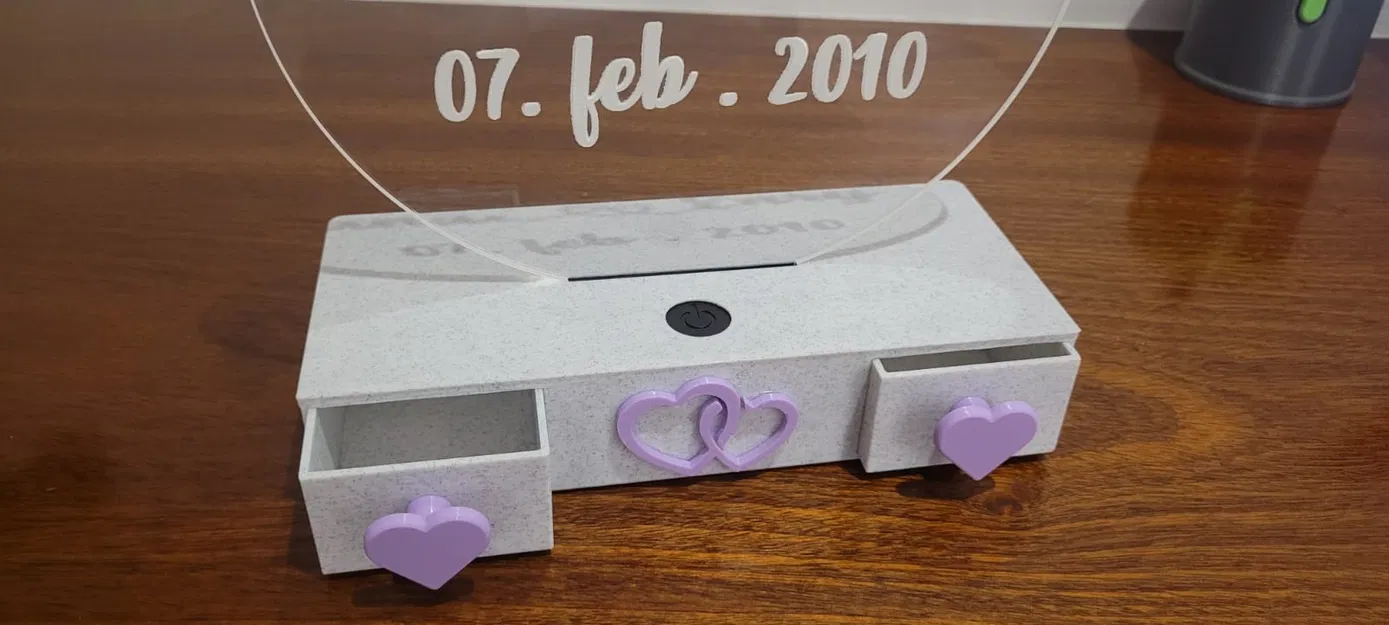 Đế đèn Acrylic - Acrylic Lamp - Image 5