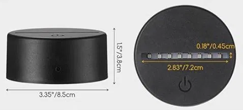 Đế đèn Acrylic - Acrylic Lamp - Image 8