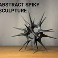 Tượng Điêu Khắc Trừu Tượng Gai Nhọn - Thumbnail 1