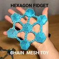 Đồ chơi Fidget dạng lưới lục giác (Hexagon Fidget Chain Mesh) - Thumbnail 1