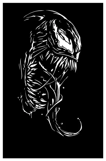 Mẫu tranh treo tường 3D Venom đầy cá tính cho fan Marvel - Image 1