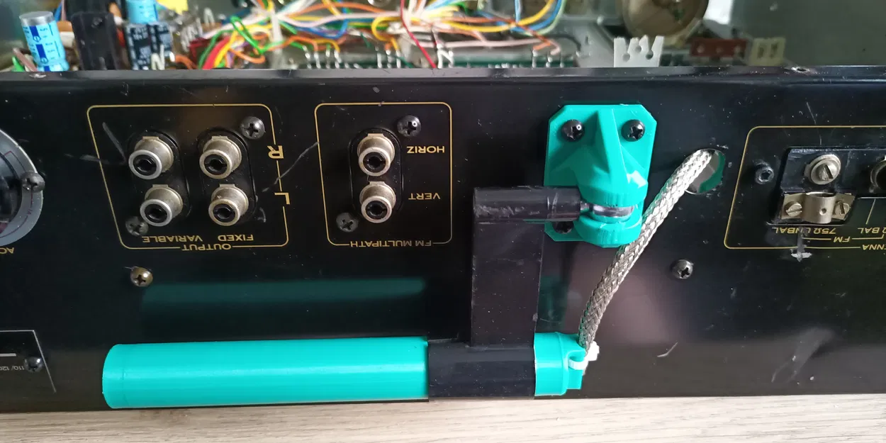 Giá đỡ ăng-ten Pioneer W72-092 in 3D cho tuner và receiver cổ - Image 4