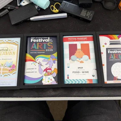 Khung trưng bày EPCOT Festival Passport (Thiết kế lại)