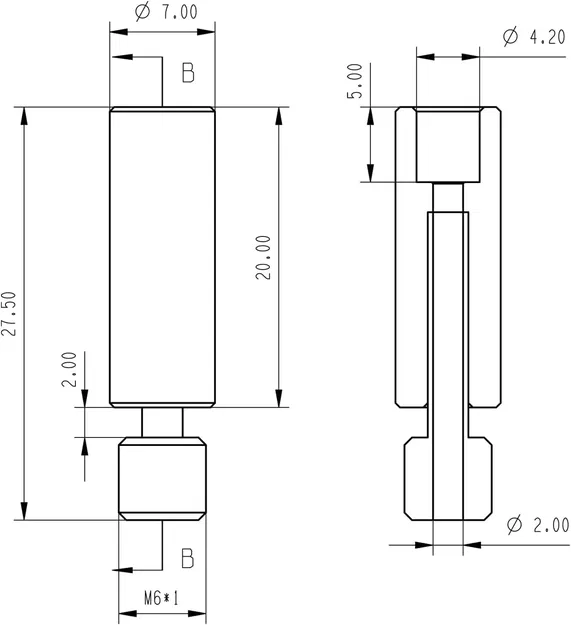 Heatbreak Bimetallic Nano Coated cho Ender 3 V2/CR10/Neptune 3 & 4 Series - Image 1