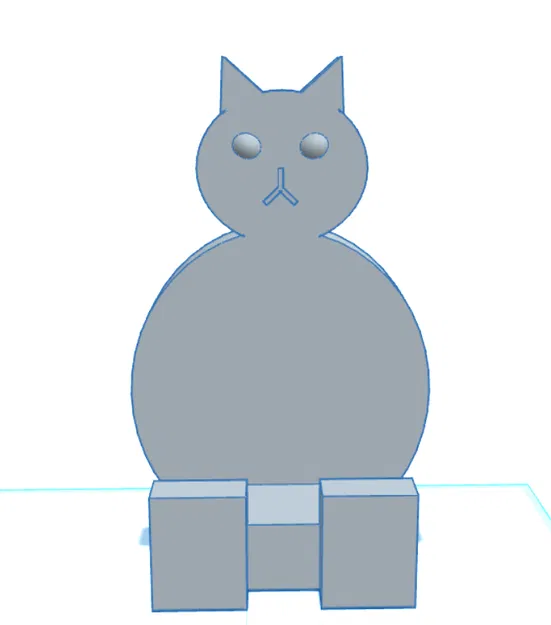 Mô hình kệ đỡ điện thoại hình mèo Grumpy Cat đáng yêu - Image 1