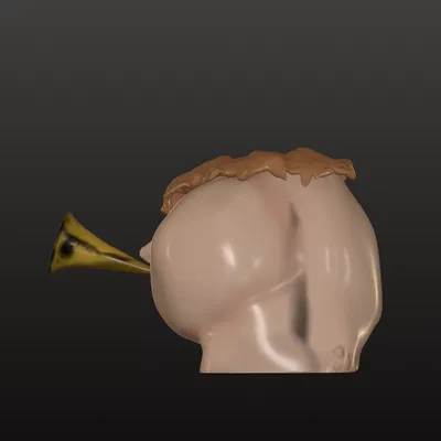 Ống cắm bút (hoặc dao cạo) hình Trumpet Butt trong Kingdom Come: Deliverance II