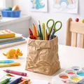 Ống Cắm Bút Túi Giấy Vò Nhăn | Đồ Trang Trí Bàn Làm Việc Hiện Đại - Thumbnail 2