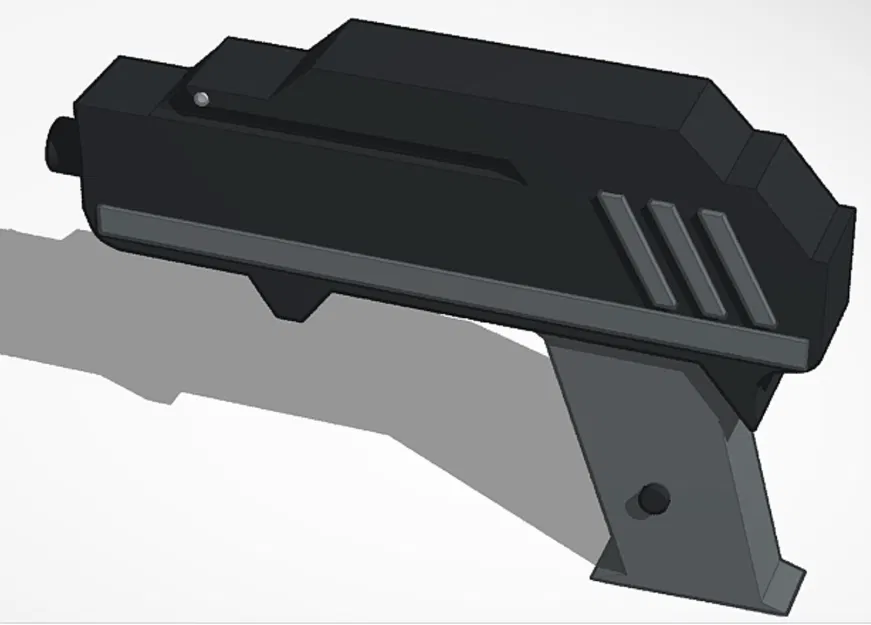 Mô hình súng DC-17 Blaster in 3D cho fan Star Wars - Image 2