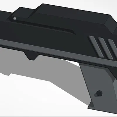 Mô hình súng DC-17 Blaster in 3D cho fan Star Wars