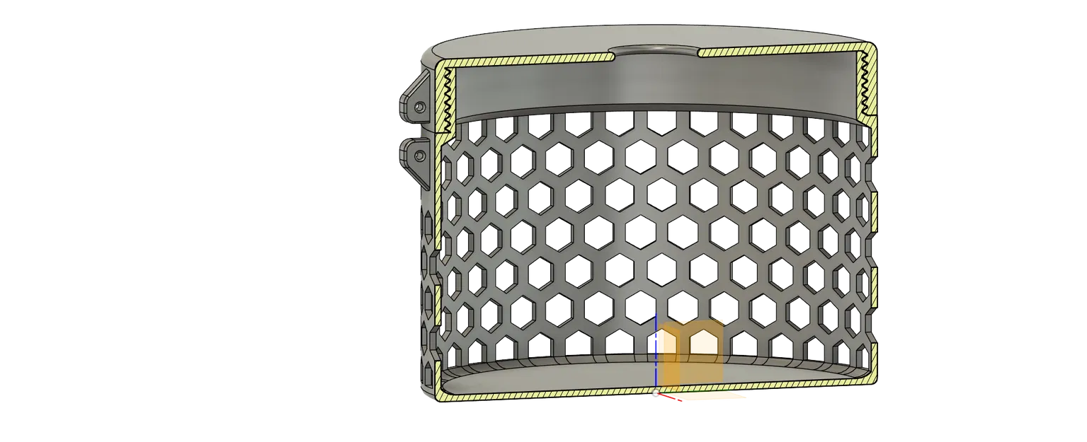 Hộp lưới tổ ong Motouz - Giải pháp lưu trữ thông minh in 3D - Image 1