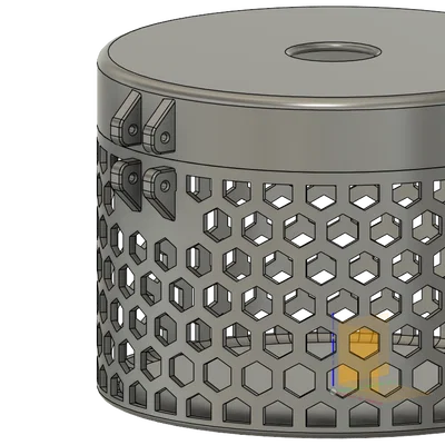 Hộp lưới tổ ong Motouz - Giải pháp lưu trữ thông minh in 3D