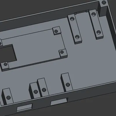 Vỏ hộp bảo vệ Radxa S0 kèm giá đỡ dây cáp và cổng chuyển đổi USB