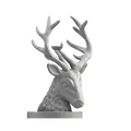 Mô hình tượng đầu hươu (Deer Bust) có khay để đồ trang trí 3D - Thumbnail 2