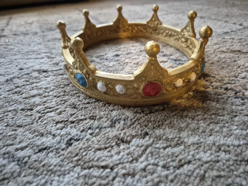 Mô hình Vương miện phong cách Anglo-Saxon in 3D cực ấn tượng - Image 2