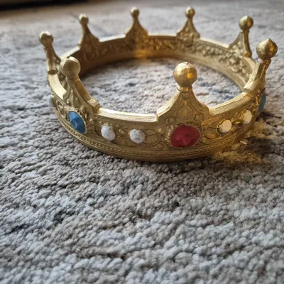 Mô hình Vương miện phong cách Anglo-Saxon in 3D cực ấn tượng