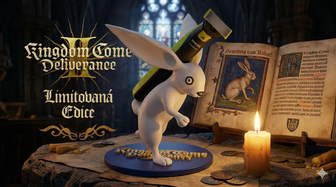 The Holy Shave: Henry's Eternal Rabbit Vassal (OneBlade 360) - Image 1