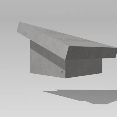 Mô hình trượt ván Miami Challenger Triangle in 3D (MIA SPLIT PARTS)