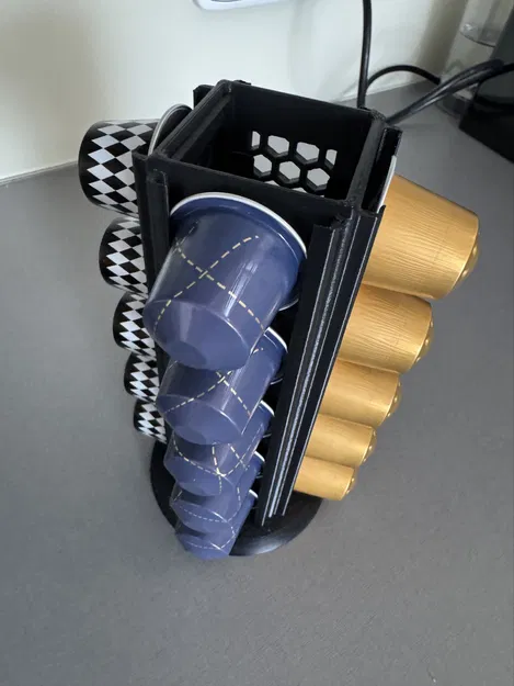 Giá đỡ viên nén Nespresso Original với khay nâng thông minh - Image 4