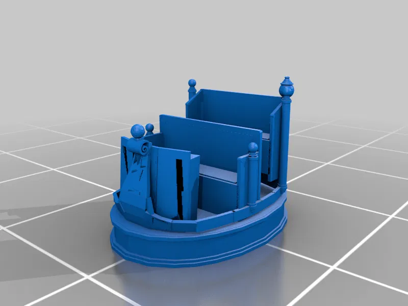 Mô hình 3D Xe điện tham quan Efteling (Simbolica) độc đáo - Image 1