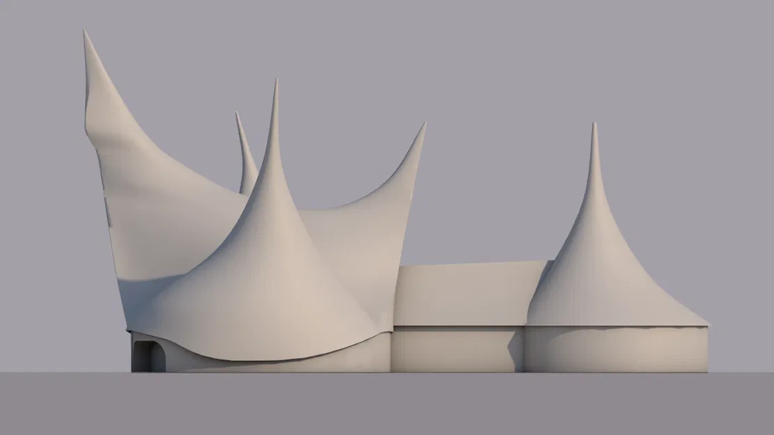 Mô hình 3D Cổng vào Efteling - Thiết kế kiến trúc độc đáo - Image 1