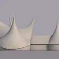 Mô hình 3D Cổng vào Efteling - Thiết kế kiến trúc độc đáo - Thumbnail 1