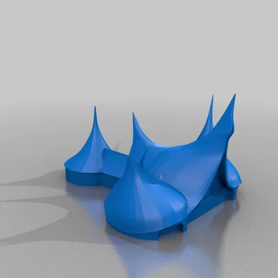 Mô hình 3D Cổng vào Efteling - Thiết kế kiến trúc độc đáo