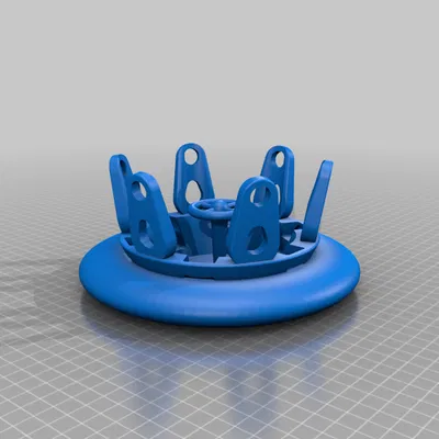 Mô hình tàu lượn Piranha Efteling - File in 3D độc đáo