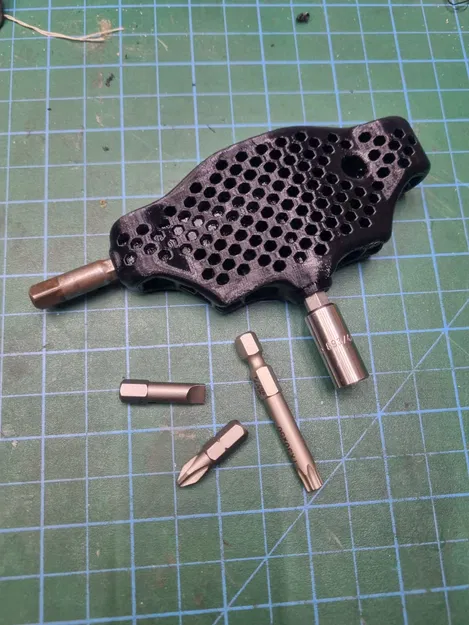 Giá đỡ mũi vít đa năng Bit T Holder tiện ích cho thợ cơ khí - Image 8