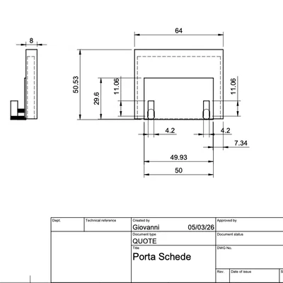 Khay đựng phụ kiện gắn bảng Pegboard (Organizer GT526) tối ưu không gian