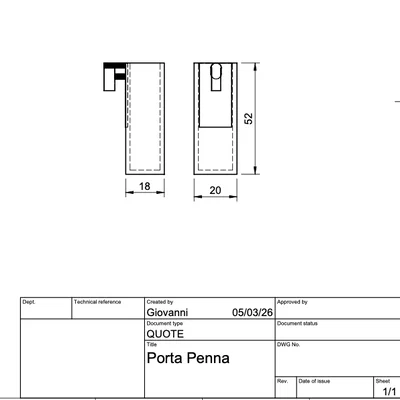 ORGANIZER GT527 - Hộp treo bảng ghim tiện ích cho góc làm việc