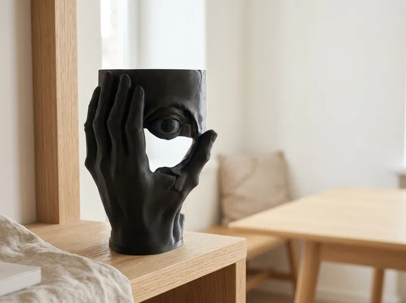 Tượng Điêu Khắc Bàn Tay Trừu Tượng - Image 1