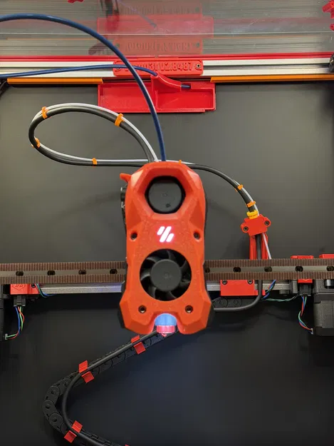 Ron chắn phía sau & Cổng dẫn nhựa Voron 2.4 LDO — Phiên bản TPU - Image 1