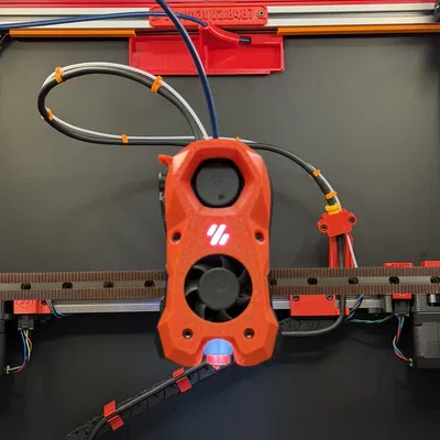 Ron chắn phía sau & Cổng dẫn nhựa Voron 2.4 LDO — Phiên bản TPU