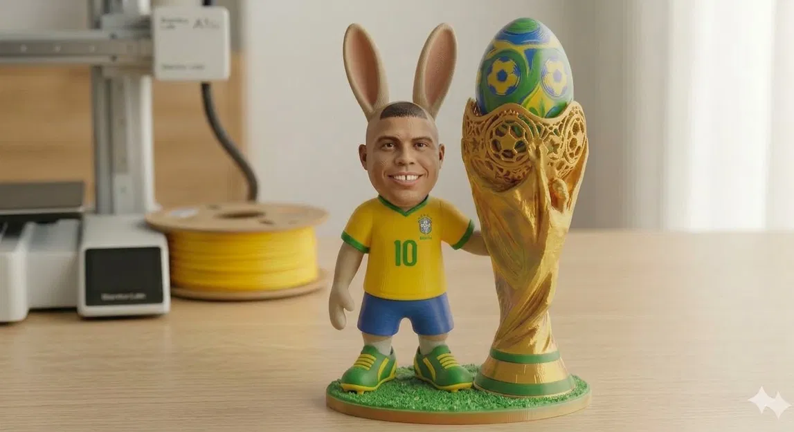 Giá đỡ trứng Phục sinh hình Cúp Fenômeno - Bản đặc biệt 2026 - Image 1