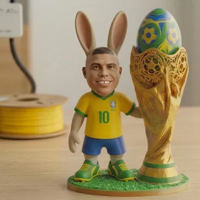 Giá đỡ trứng Phục sinh hình Cúp Fenômeno - Bản đặc biệt 2026