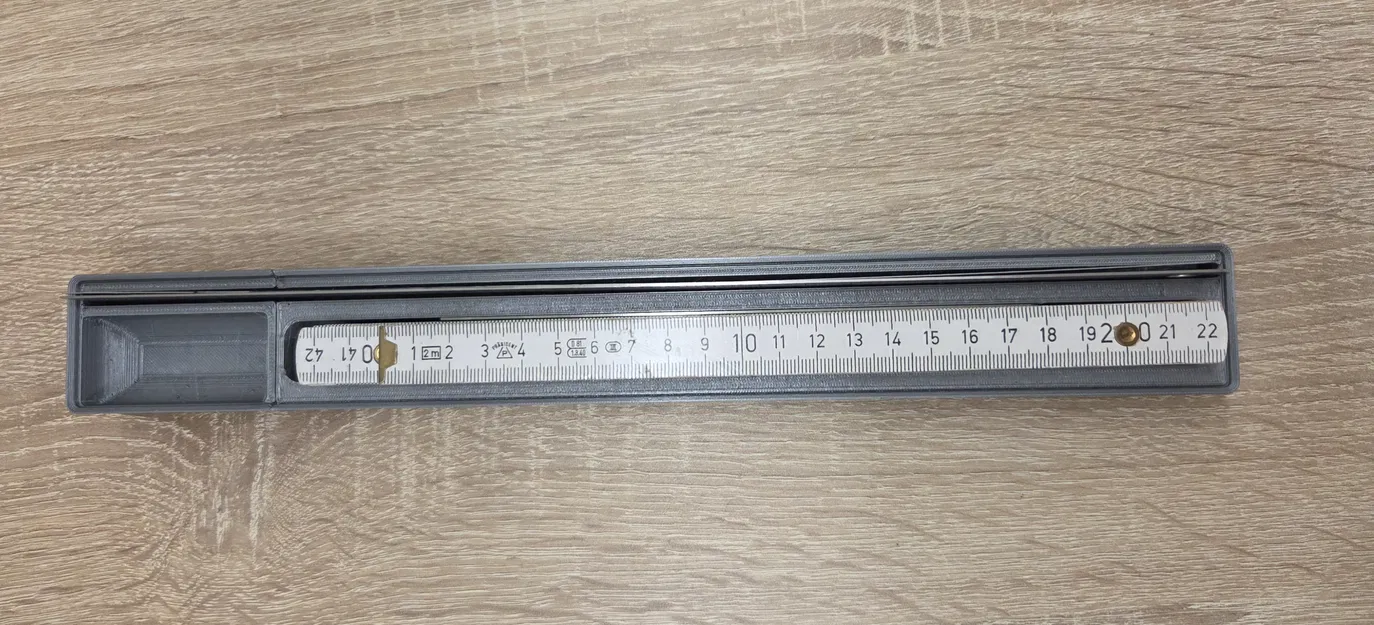 Khay đựng thước gấp 30cm chuẩn hệ Gridfinity (Bản cải tiến) - Image 1