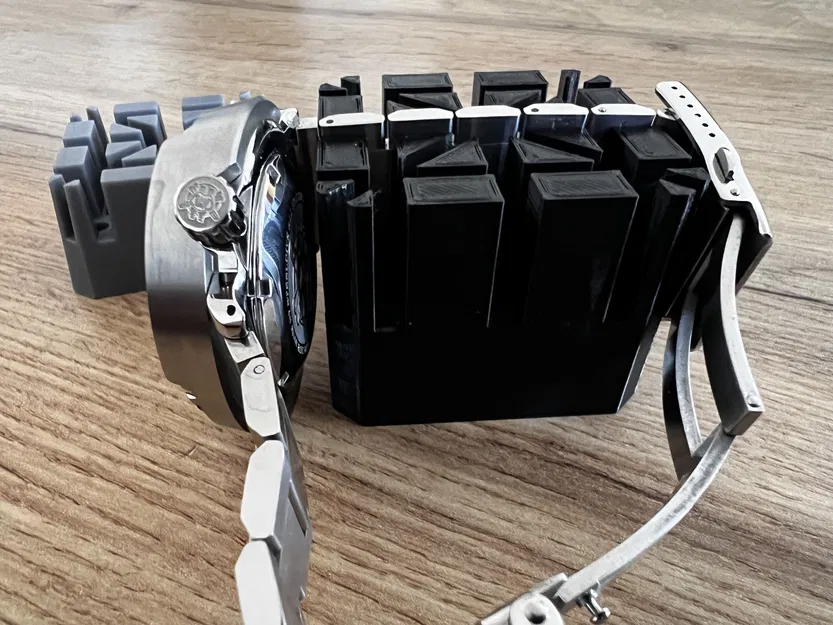 Đế kê đồng hồ cao cấp hỗ trợ chỉnh dây đeo (High Watch Block) - Image 2