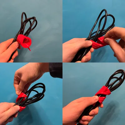 Curly - Món phụ kiện giúp sắp xếp dây cáp dạng xoắn