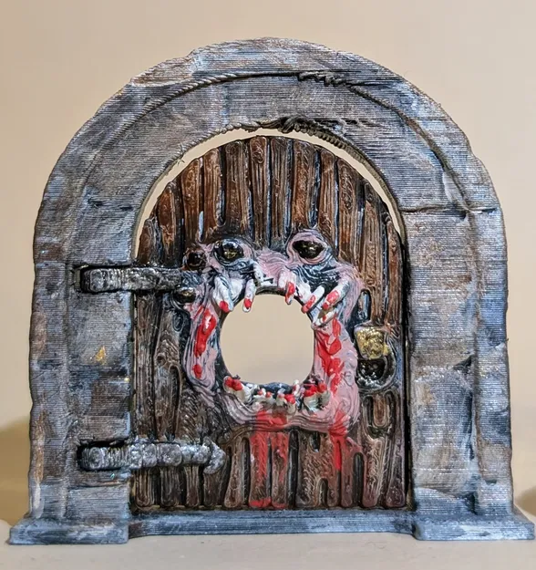 Mô hình cửa lắp ghép (Modular Door Props) cho DND và TTRPG - Image 4