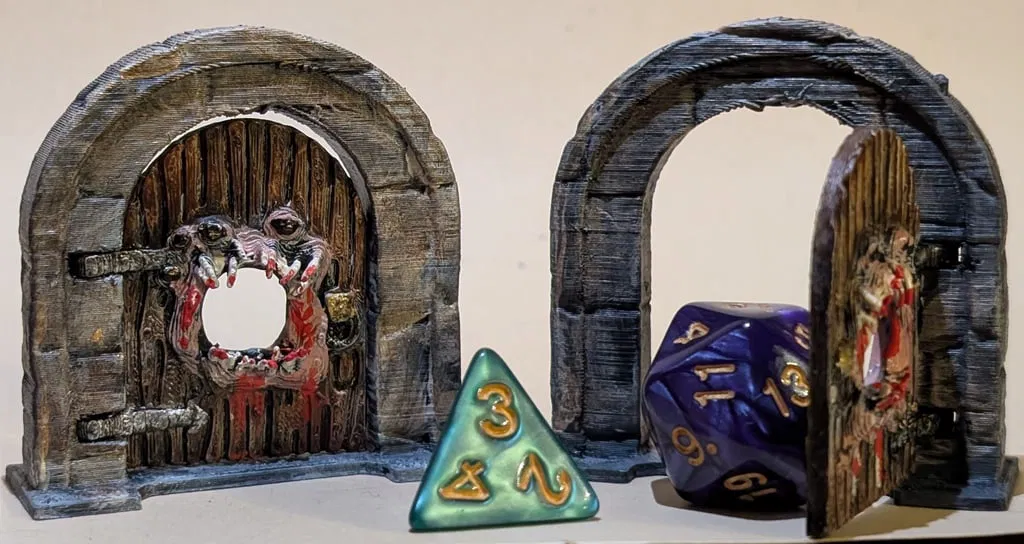 Mô hình cửa lắp ghép (Modular Door Props) cho DND và TTRPG - Image 5