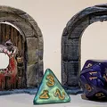 Mô hình cửa lắp ghép (Modular Door Props) cho DND và TTRPG - Thumbnail 5