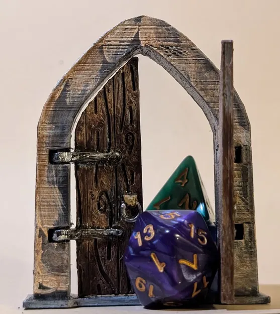 Mô hình cửa lắp ghép (Modular Door Props) cho DND và TTRPG - Image 7