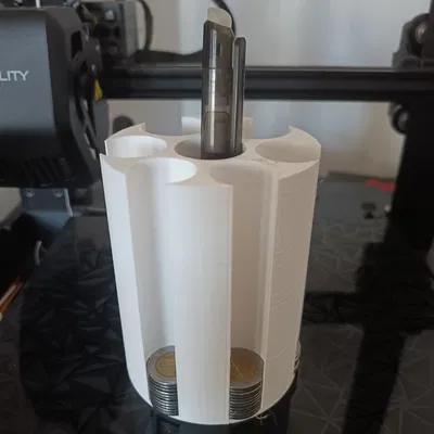 Khay đựng tiền xu để bàn tiện lợi (Thiết kế 3D)