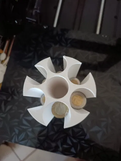 Khay đựng tiền xu để bàn tiện lợi (Thiết kế 3D) - Image 2