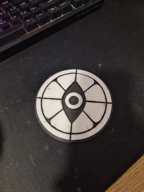 Miếng lót ly Deadlock thiết kế dày 4mm cứng cáp - Image 2