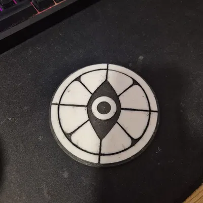 Miếng lót ly Deadlock thiết kế dày 4mm cứng cáp