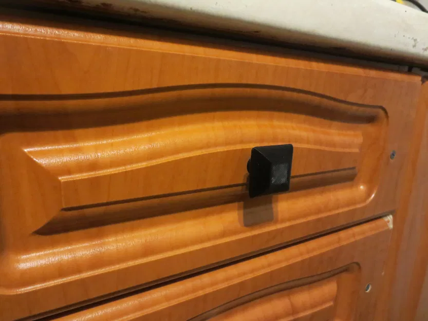 SquareGrip – Tay nắm tủ hình vuông hiện đại (2 phiên bản) - Image 1