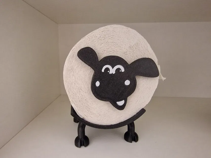 Timmy the Toilet-Sheep - Giá để giấy vệ sinh hình cừu Shaun độc đáo - Image 1